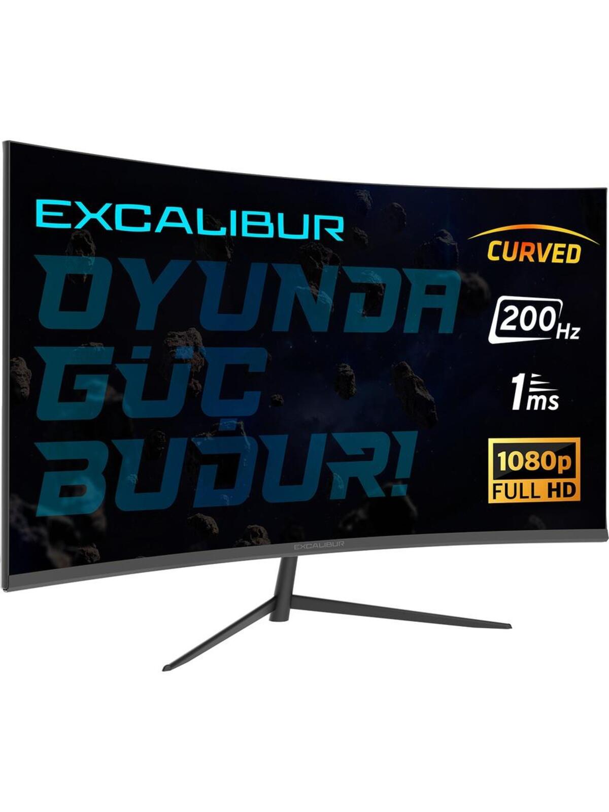 Casper Monitör Led Excalibur E23.8 23.8" Fhd 1Ms 200Hz