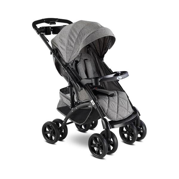 Babyhope Puset Polo Bh-609 Kırçıllı Gri