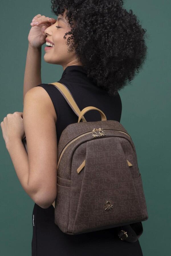 United Colors Of Benetton Kadın Sırt Çantası BNT_1281 Kahve-Camel