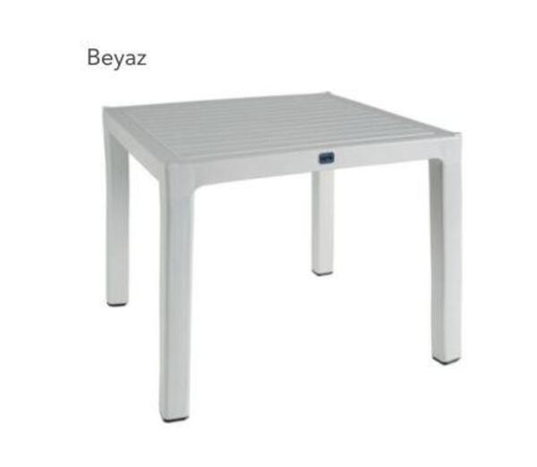 Comfort Masa Zer 90*90 Ct068 Beyaz