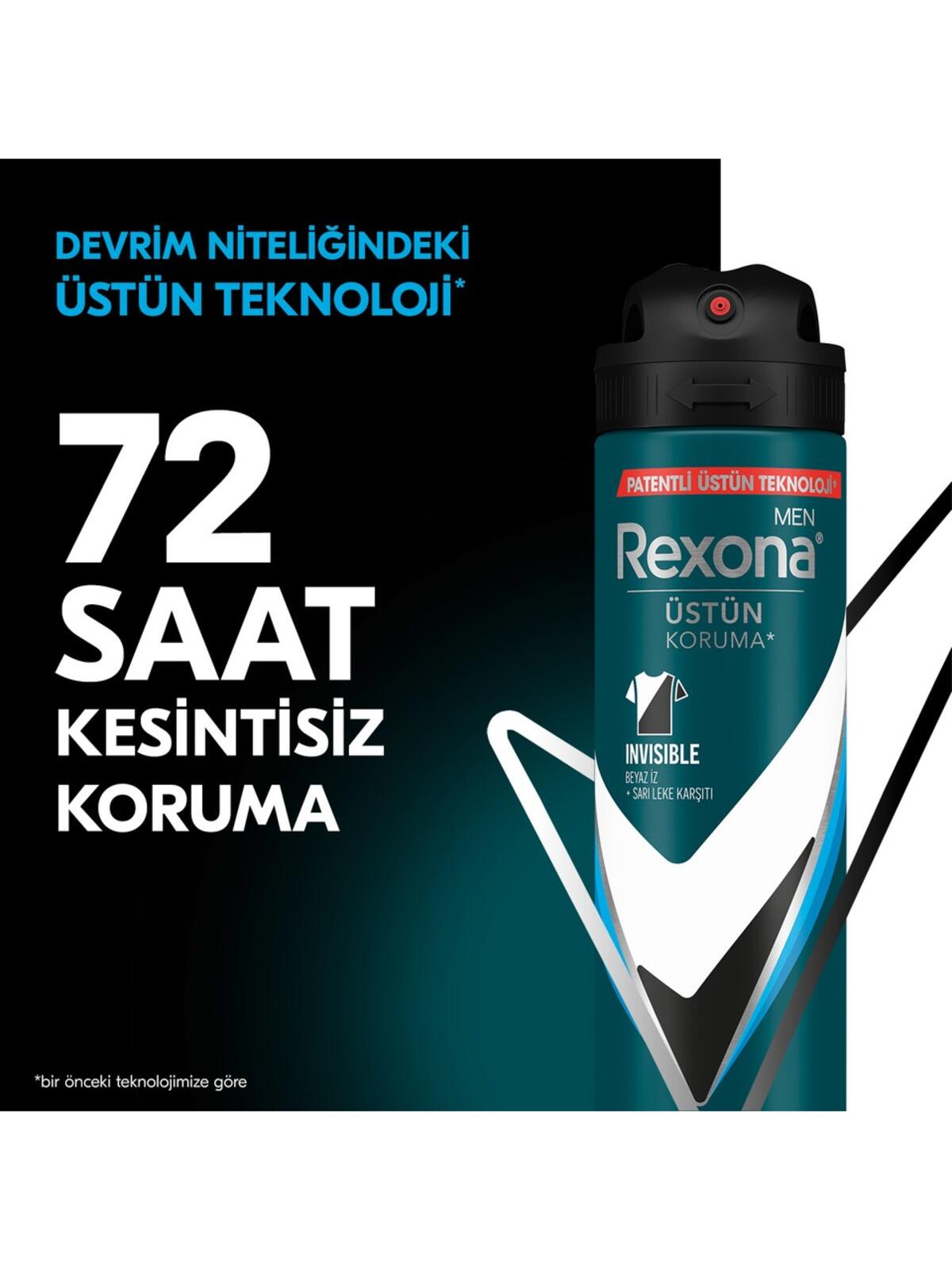 Rexona Erkek Deodorant Invisible Ice Fresh 150Ml