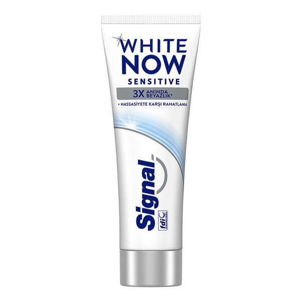 Signal Diş Macunu White Now Sensitive X3 Anında Beyaz. 75Ml