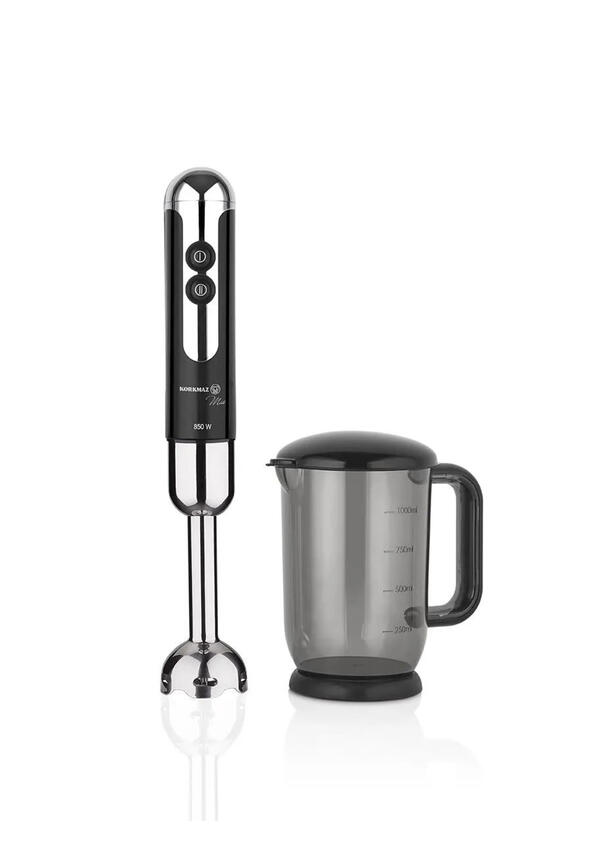 Korkmaz Blender Seti Mia Duo A446-10 Siyah/Krom