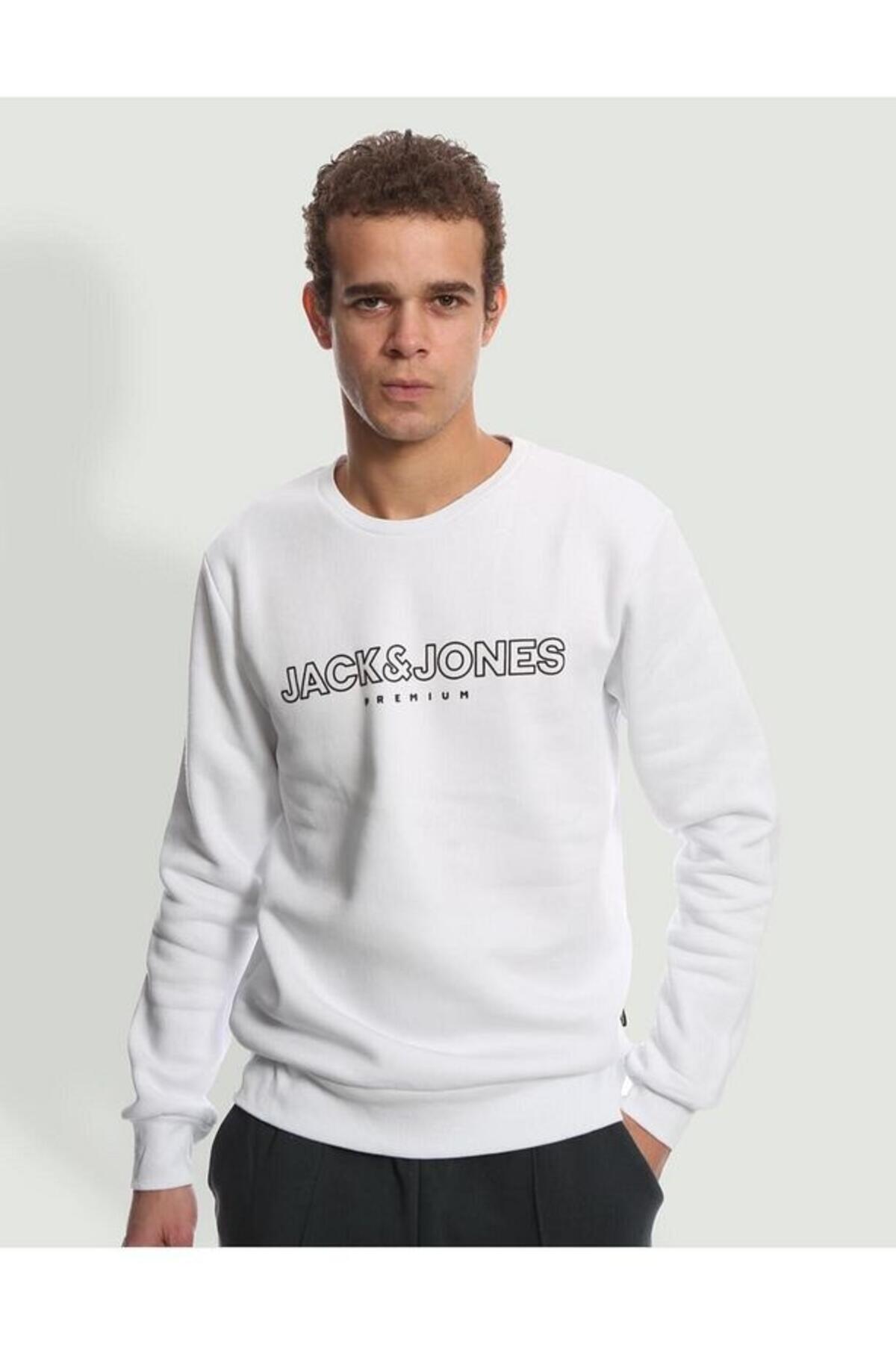 Jack&Jones Sweatshirt 12245593 Beyaz