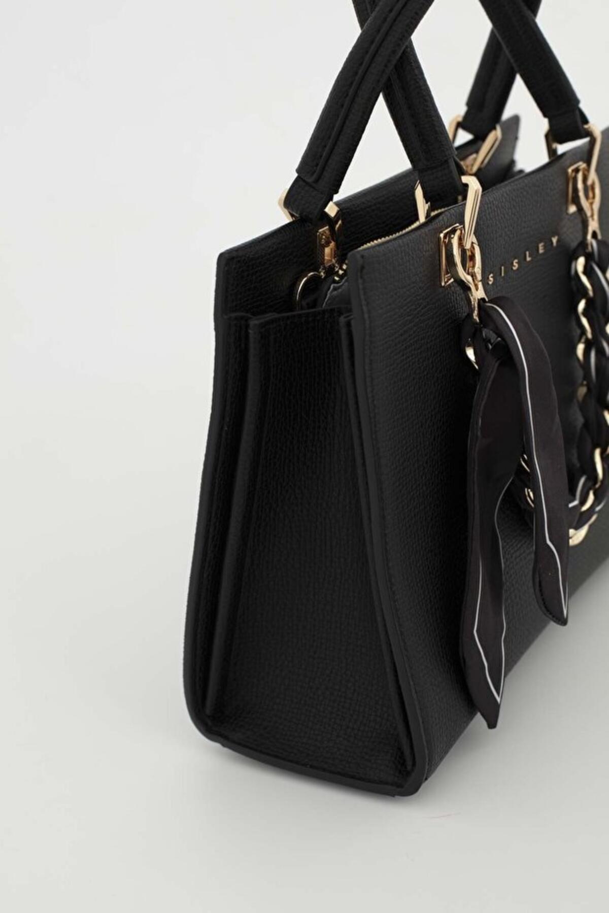 Sisley Kadın Kol Çantası SLY_286 Siyah Sisley Kadın Kol Çantası SLY_286 Siyah