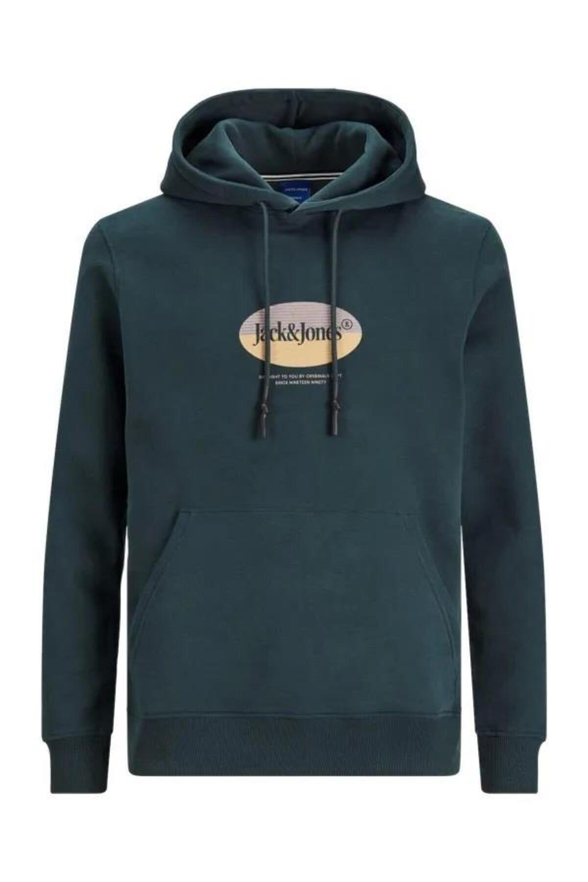 Jack&Jones Sweatshirt 12242197 Koyu Yeşil