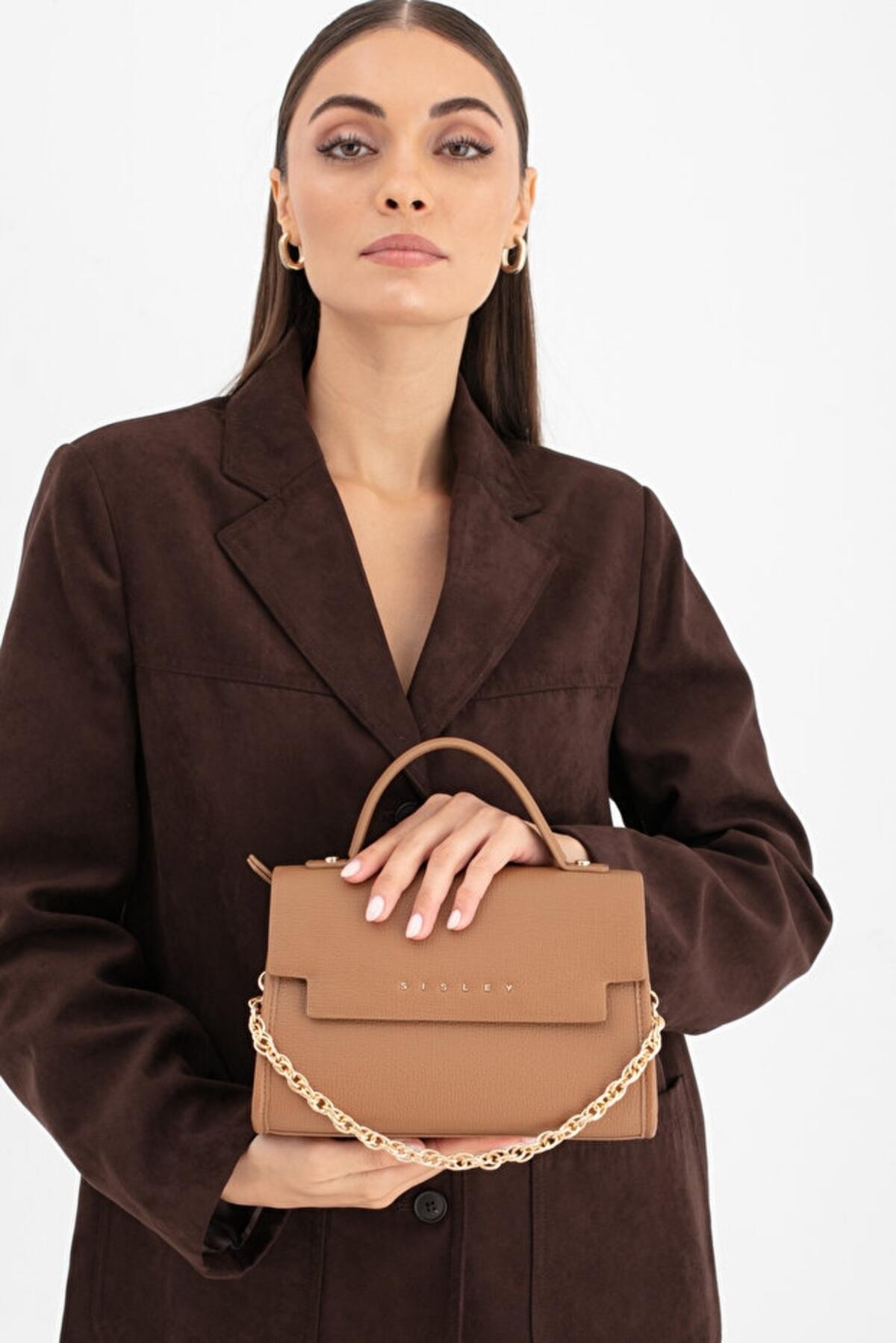 Sisley Kadın Kol Çantası SLY_237 Camel Sisley Kadın Kol Çantası SLY_237 Camel