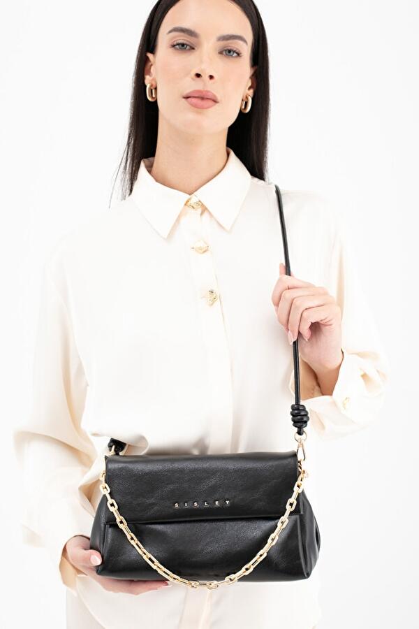 Sisley Kadın Kol Çantası SLY_234 Siyah