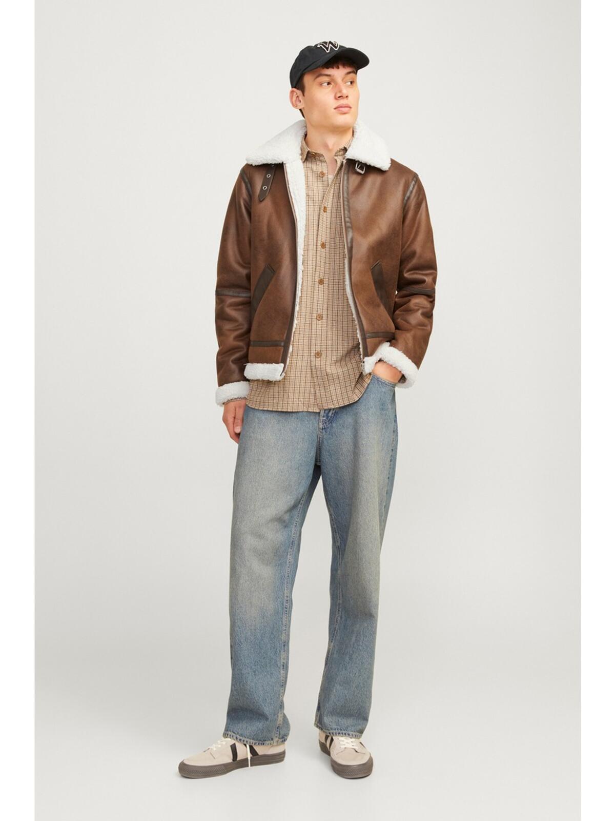 Jack&Jones Ceket 12261819 Kahve