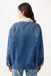 Mavi Ceket Sandy Mid Sherpa M110908-80666 Mavi