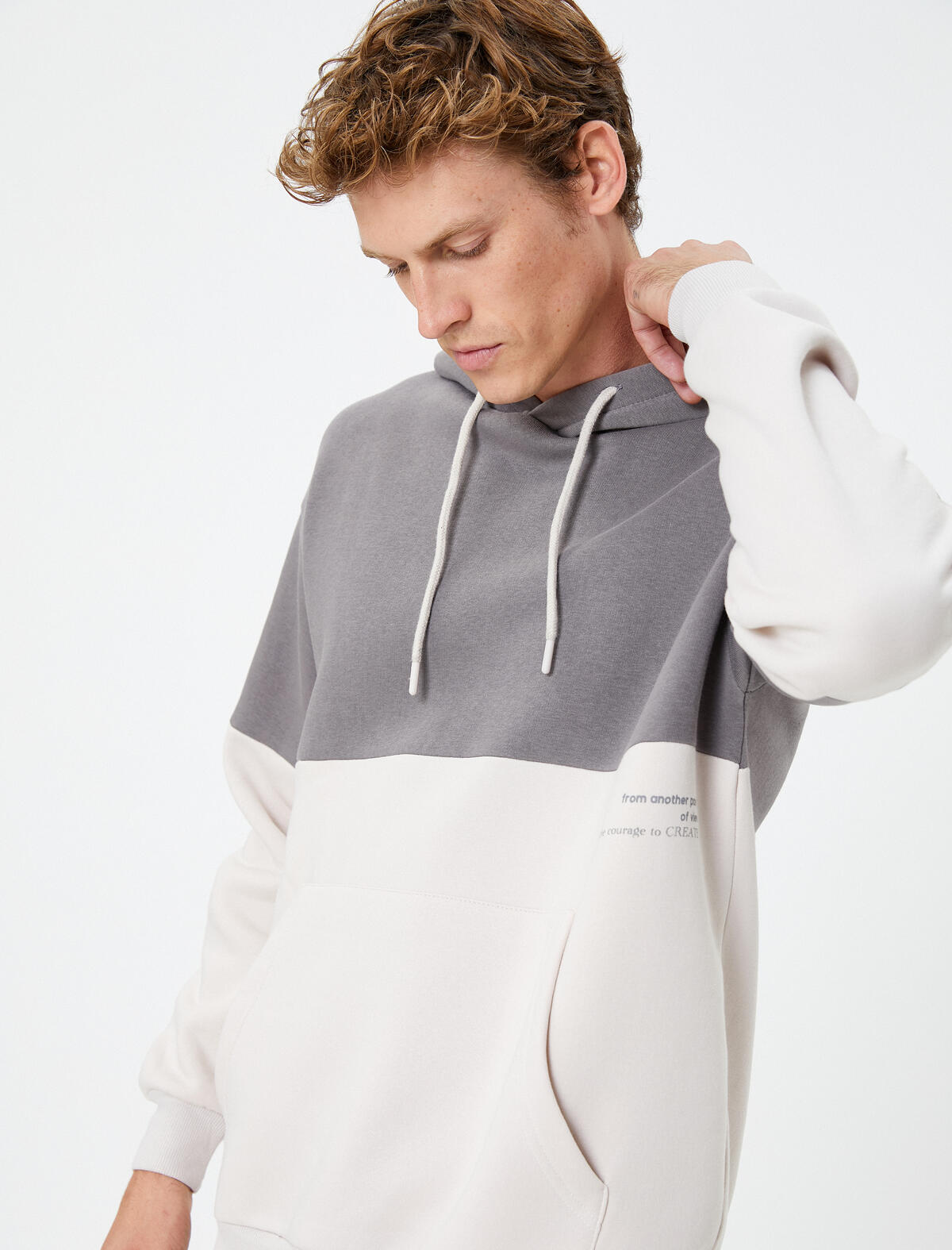 Koton Sweatshirt 4WAM70045MK Antrasit