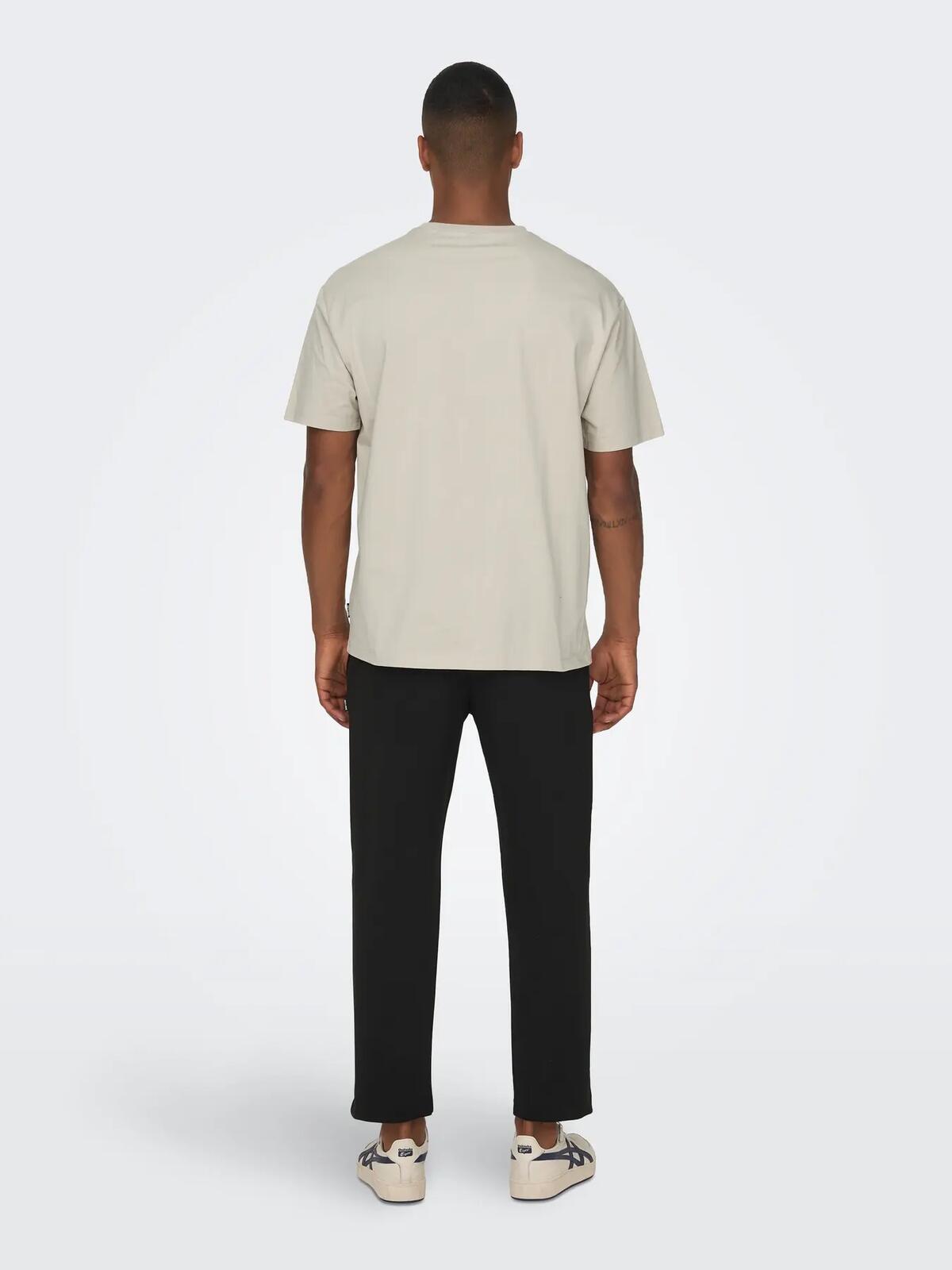 Only&Sons Tişört 22022532 Bej