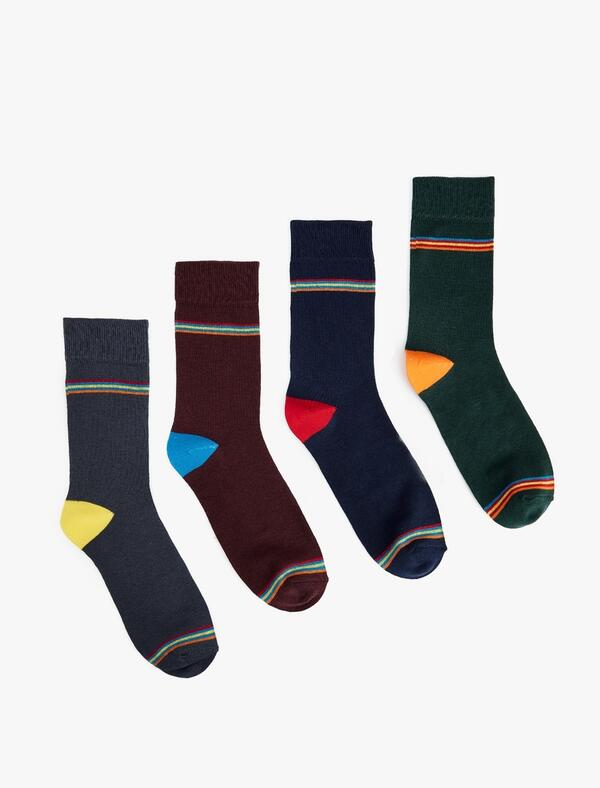 Koton Çorap 4'Lü 6WAM80034AA Multi