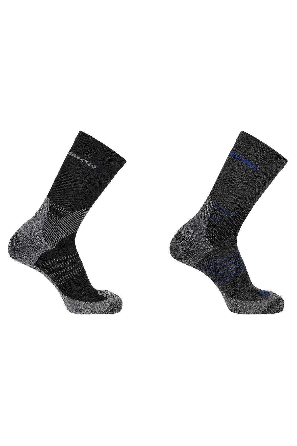 Salomon Çorap X Ultra Crew 2-Pack LC2083200 Multicolor 36-38