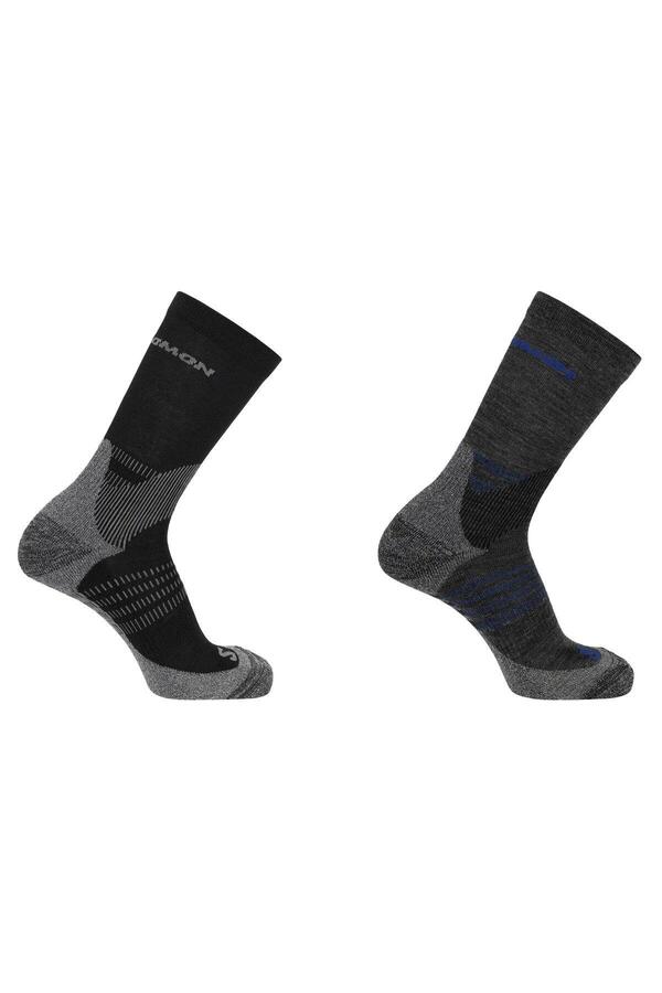 Salomon Çorap X Ultra Crew 2-Pack LC2083200 Multicolor 36-38
