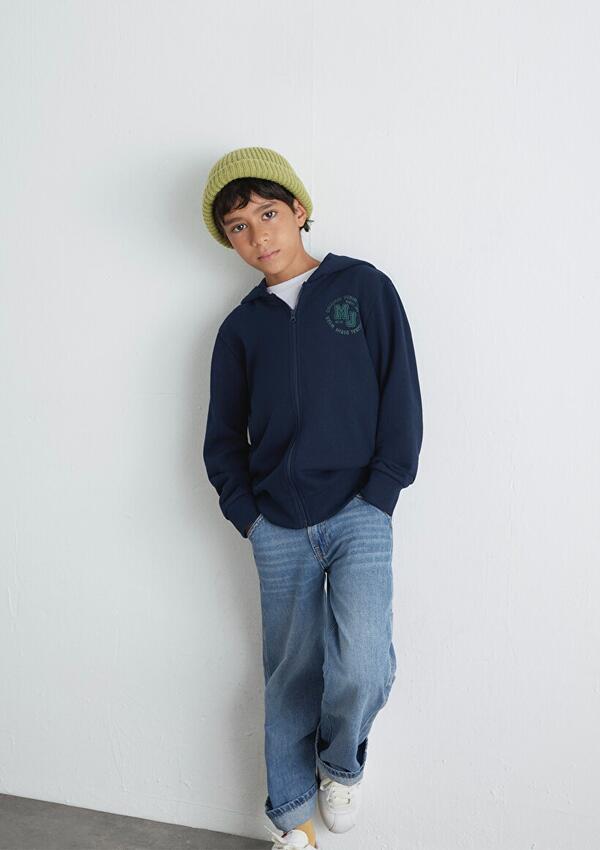Mavi Sweatshirt Erkek Çocuk M6S10127-82318 Lacivert