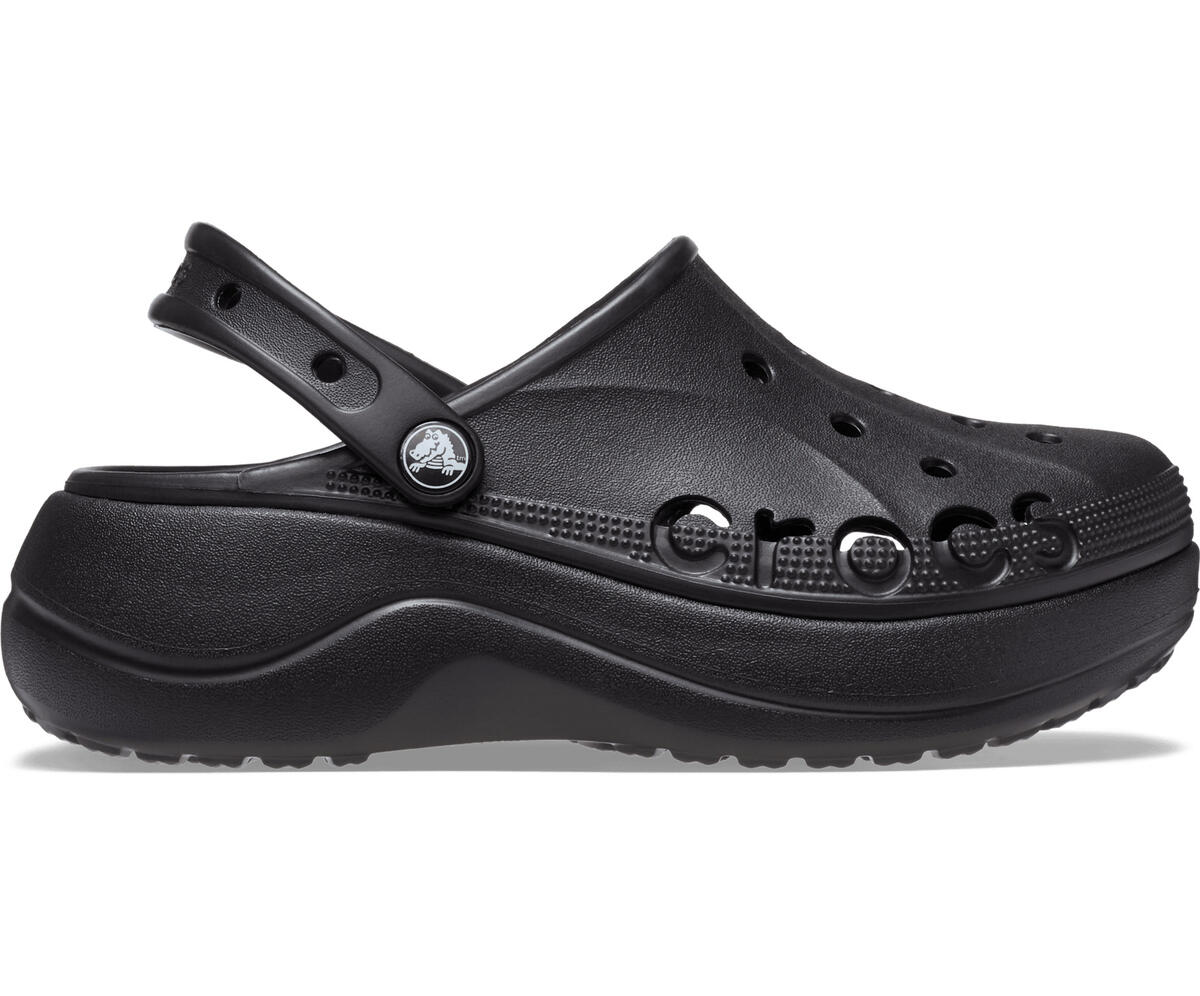 Crocs Baya Platform Clog 208186_001 Black (Dy)