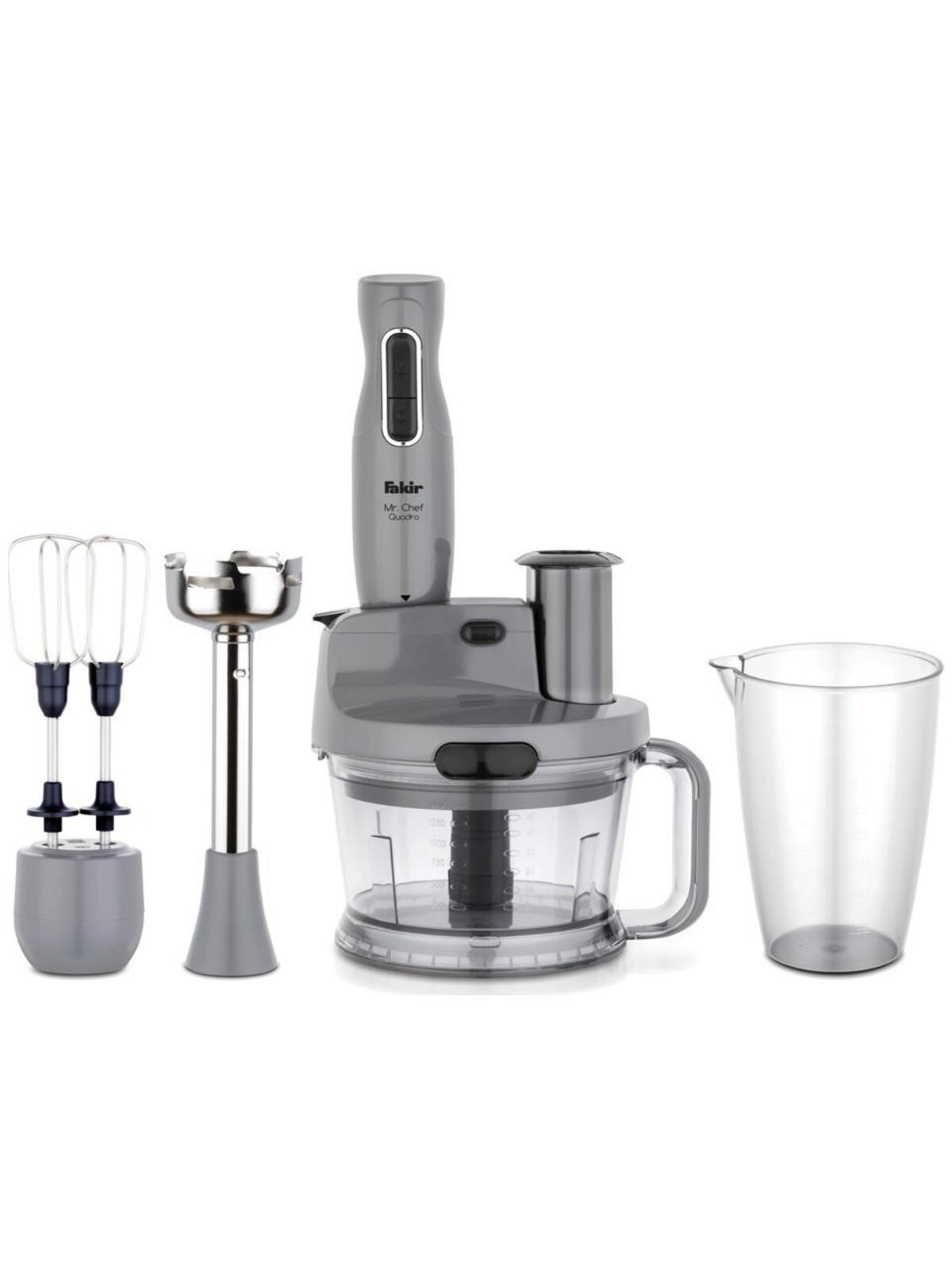 Fakir Blender Seti Mr Chef Quadro Gri