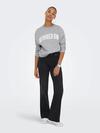 Only Sweatshirt 15254183 Açık Gri Melanj