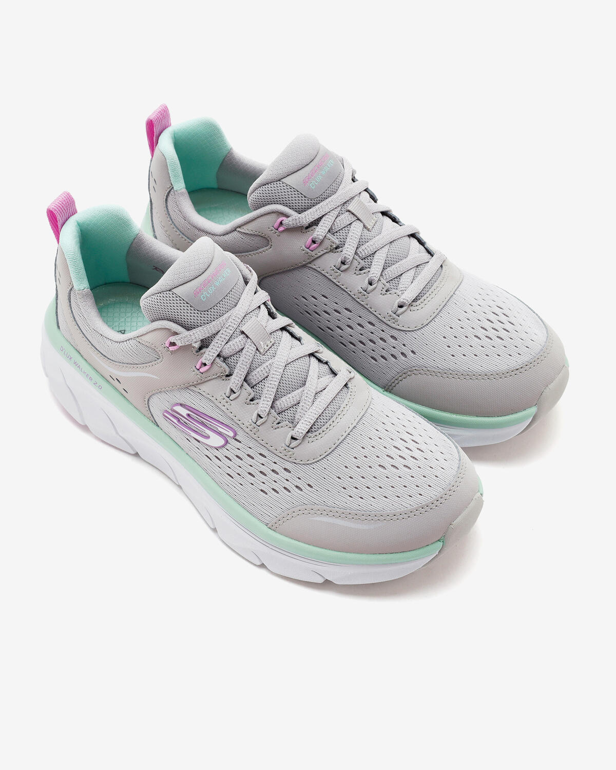 Skechers D'Lux Walker 2,0 - Daisy Doll 150093 Gymt Gri/Çoklu