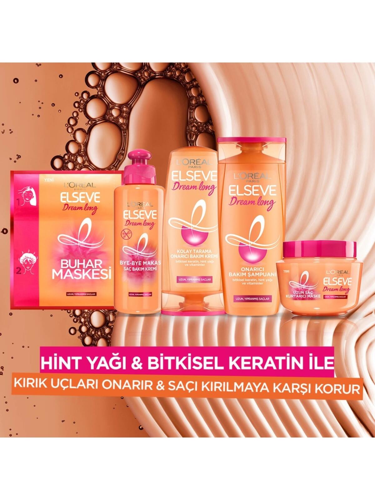 Elseve Saç Kremi Dream Long Onarıcı 360Ml