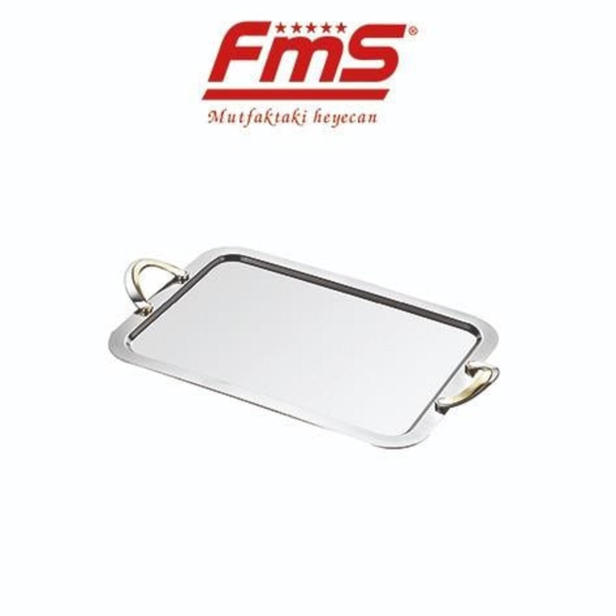 Fms Tepsi Çelik Lüx Büyük Boy 9004