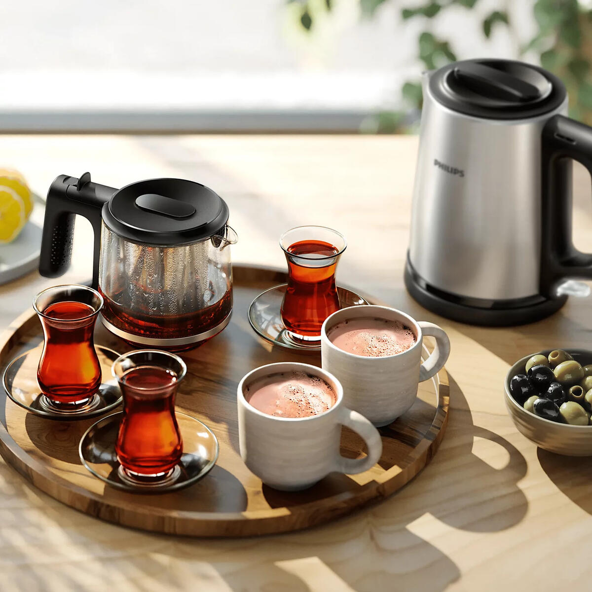 Philips Çay Makinesi Çelik Hd7350/00