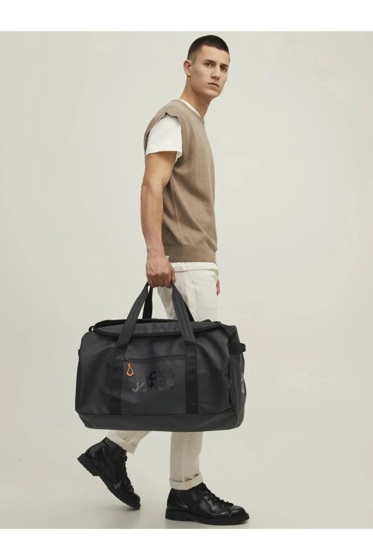 Jack&Jones Seyahat Çantası 12214860 Siyah