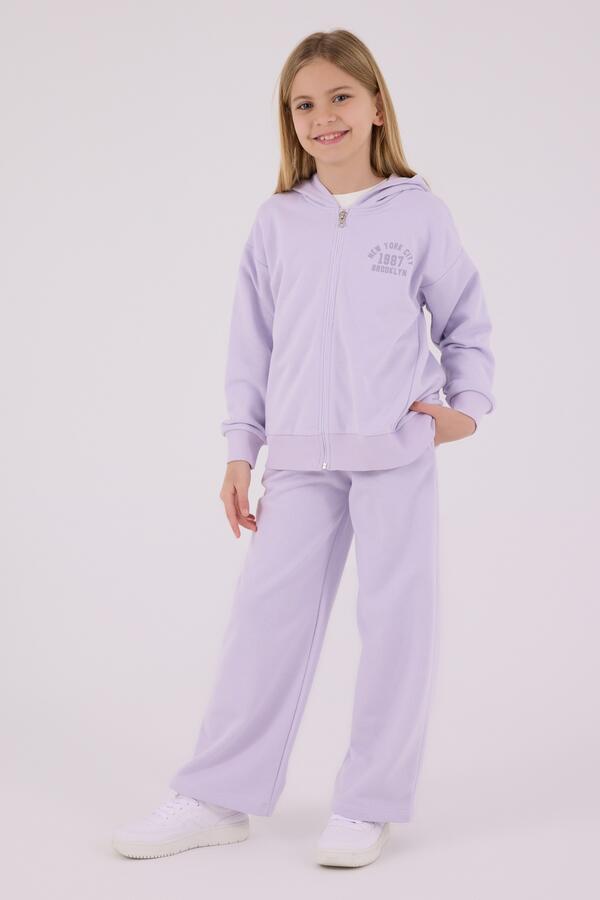 Rolypoly Eşofman Takımı Kız Çocuk RP3698-2 Lila