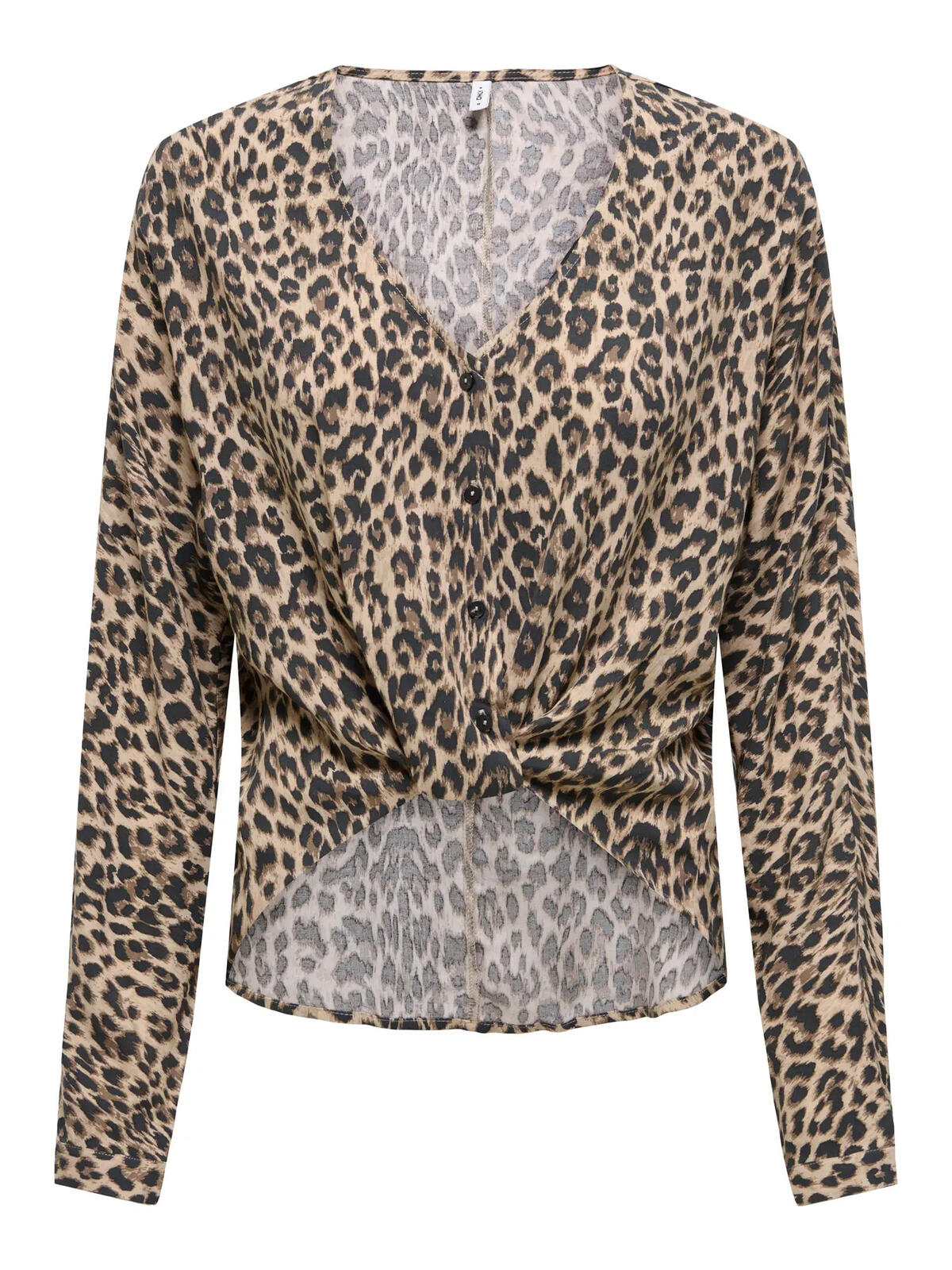 Only Kadın Gömlek 15370345 Leopar Desenli
