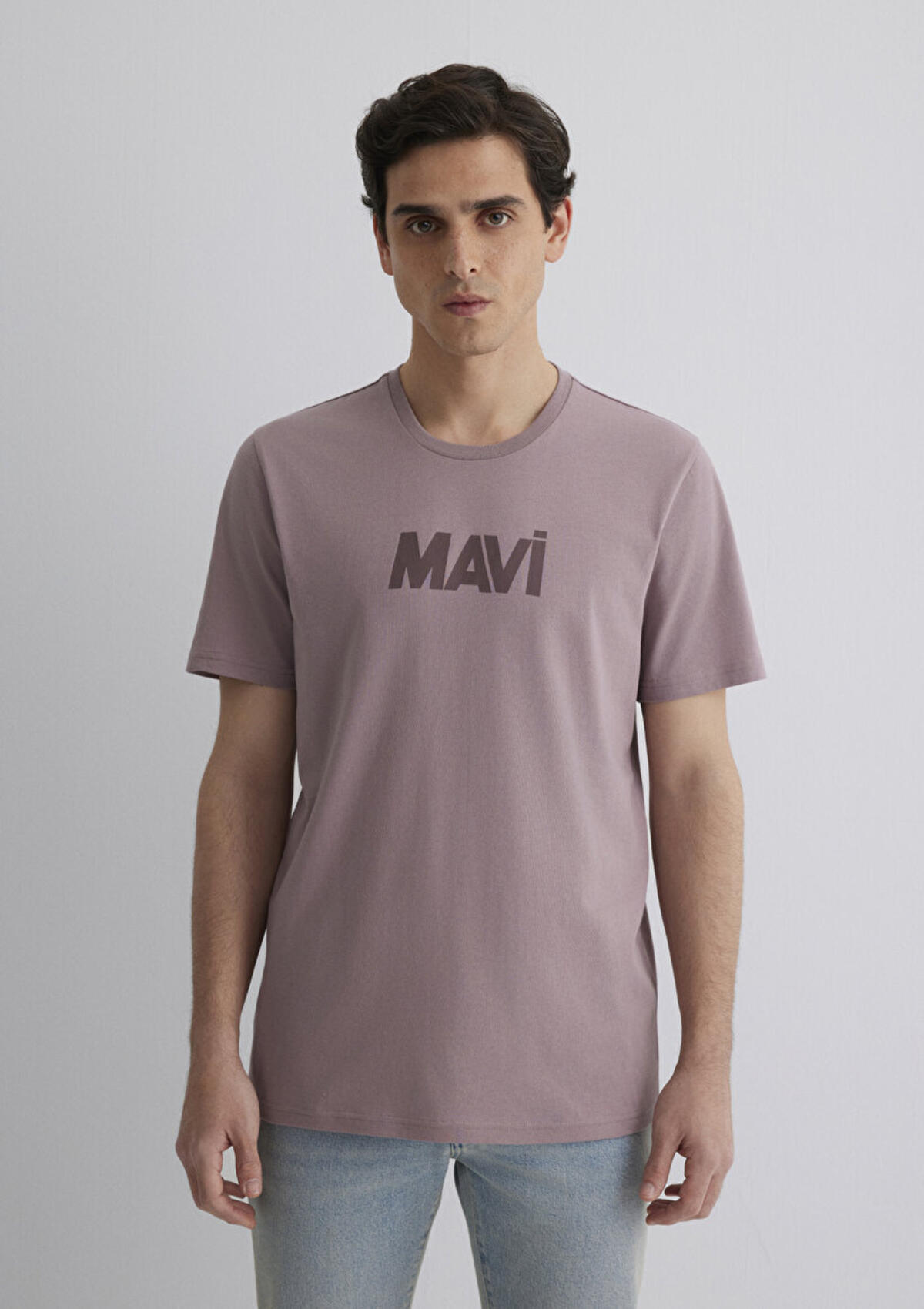 Mavi Tişört M066846-89596 Gül Kurusu