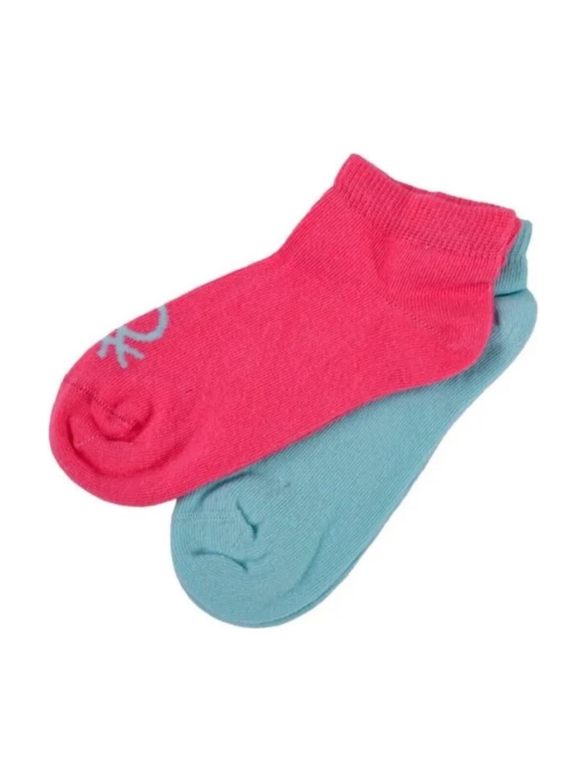 Benetton Babet Çorap 2Li Kız Çocuk BNT-B24089 Fuşya