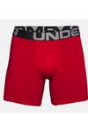 Under Armour Charged Cotton 6İn 3Pack 1363617-600 Kırmızı