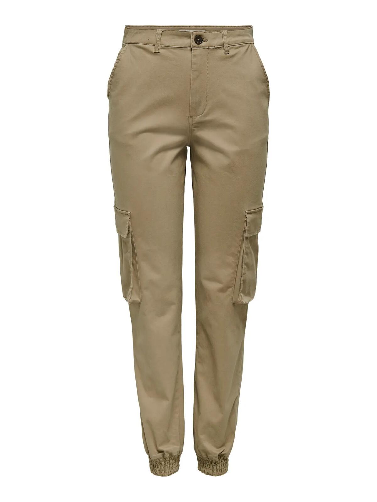 Only Pantolon 15188662 Koyu Bej