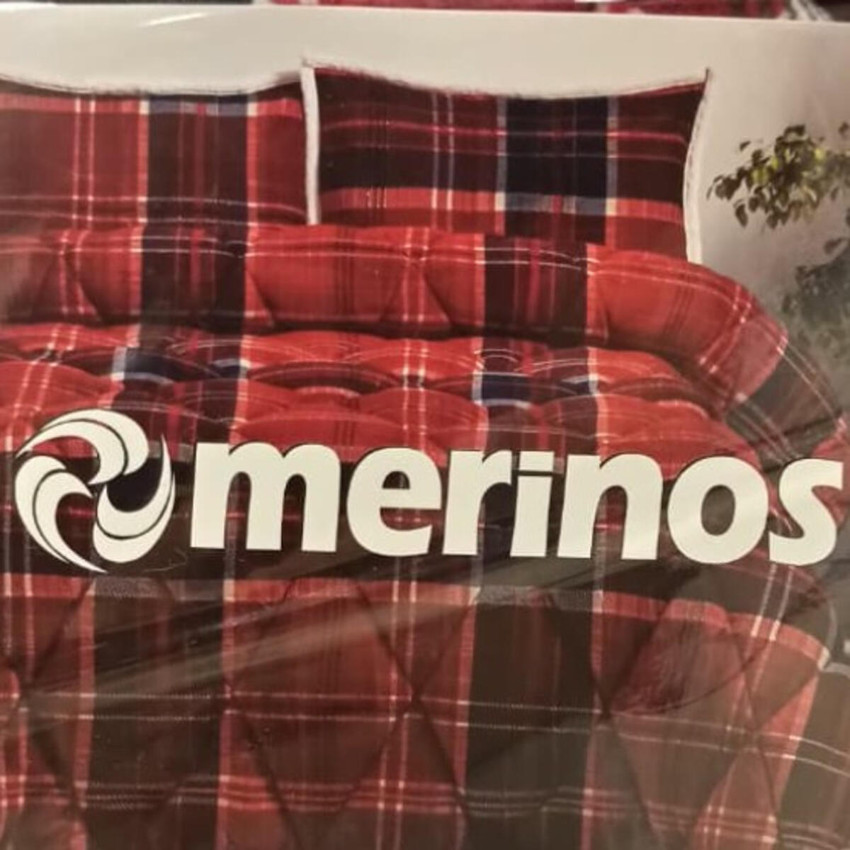 Merinos Yorgan Comforter Set Tk Juni Kırmızı
