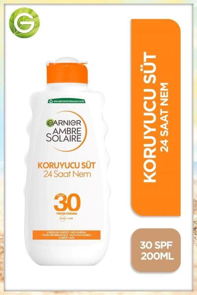 Garnier Ambre Solaire Güneş Sütü Spf30 200Ml (Dy)