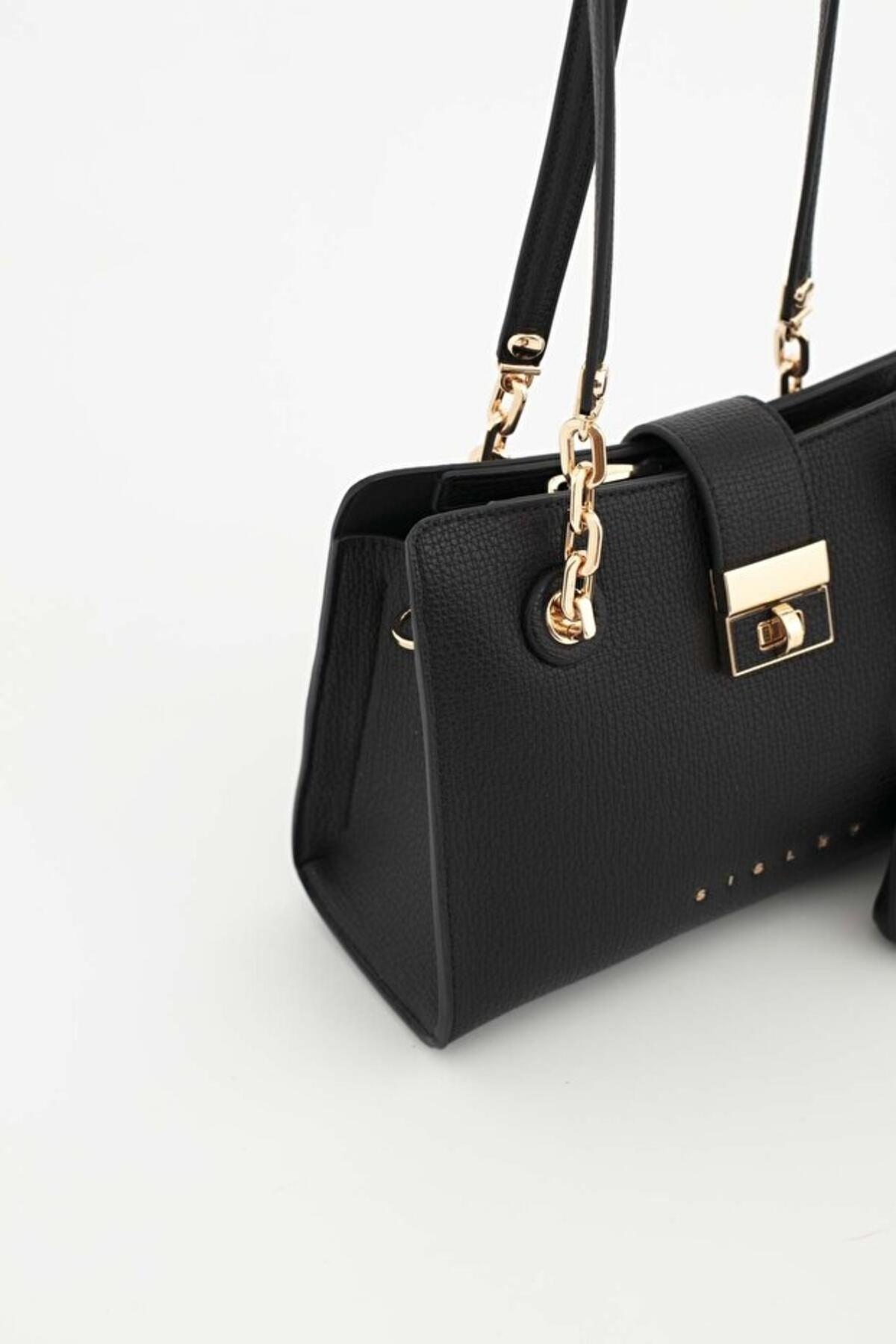 Sisley Kadın Kol Çantası SLY_269 Siyah