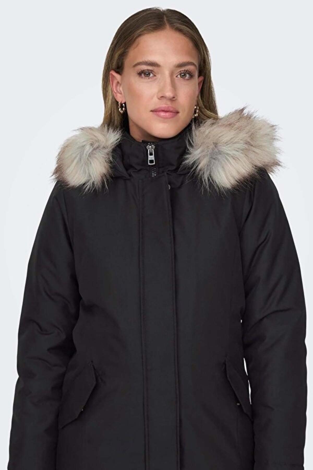 Only Parka 15300633 Siyah