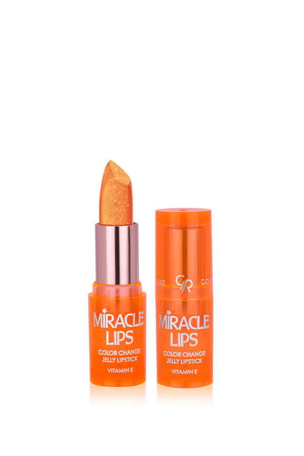 Golden Rose Jelly Lipstick Miracle Lips Color Change No:103