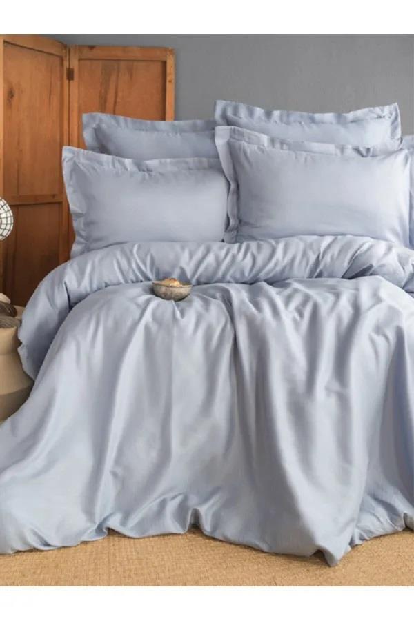 Apricitas Home Nevresim Takımı Çift Kişilik Bambu Ellıe Mavi