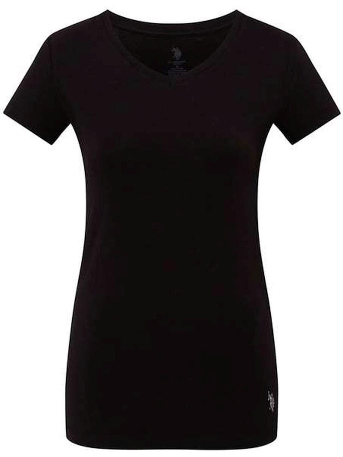 U.S Polo Assn. Tişört 66004 Siyah
