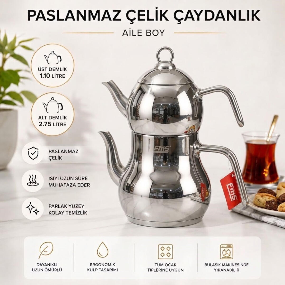 Fms Çaydanlık Ayder Aile 4077