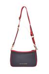 U.S. Polo Assn. Omuz Çanta US24278 Lacivert-Kırmızı-Beyaz