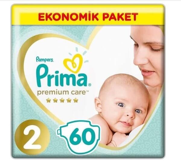 Prima Bez Premcare Mini Ekonomik 2 Beden 60Lı
