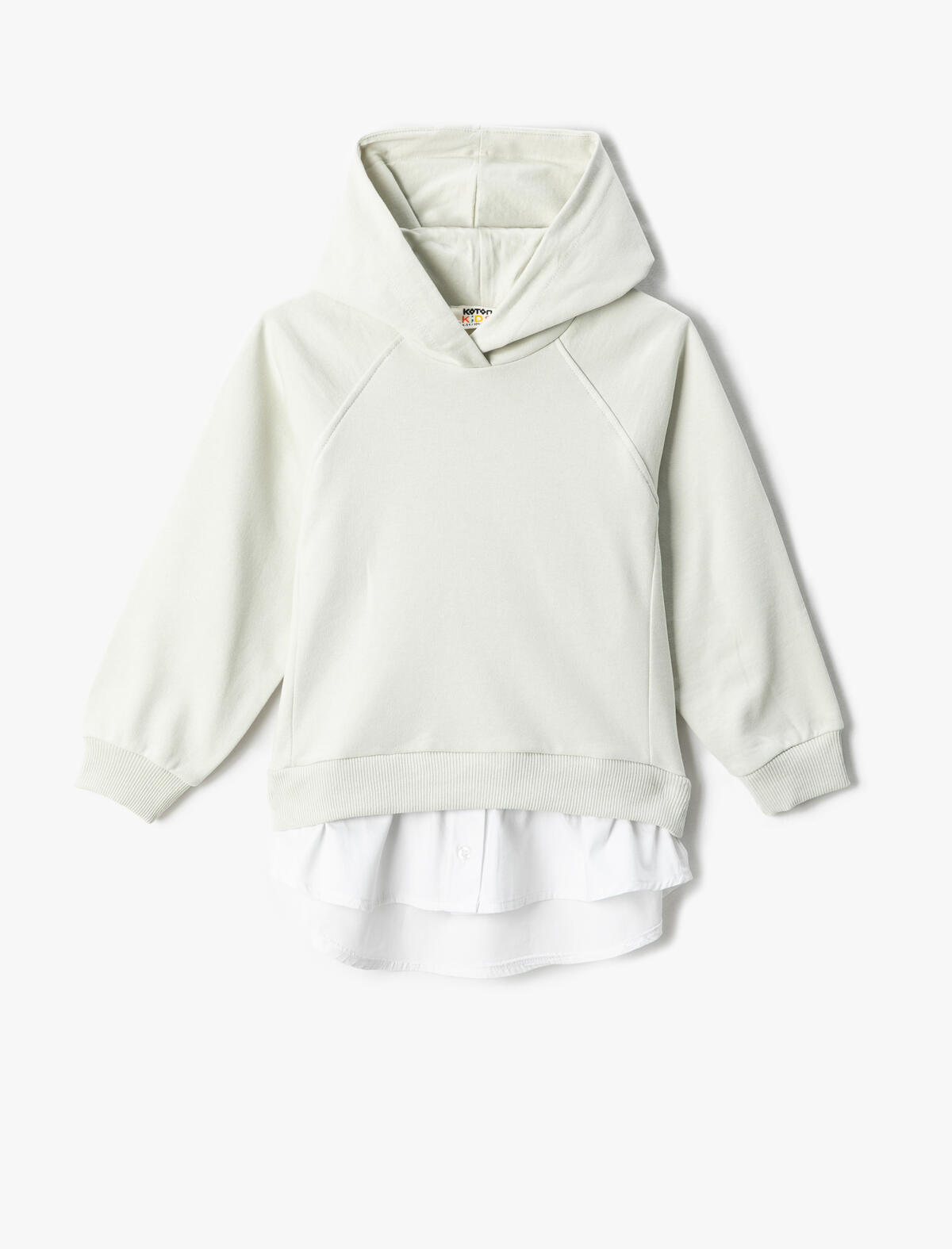 Koton Sweatshirt Kız Çocuk 3WKG10295AK Bej