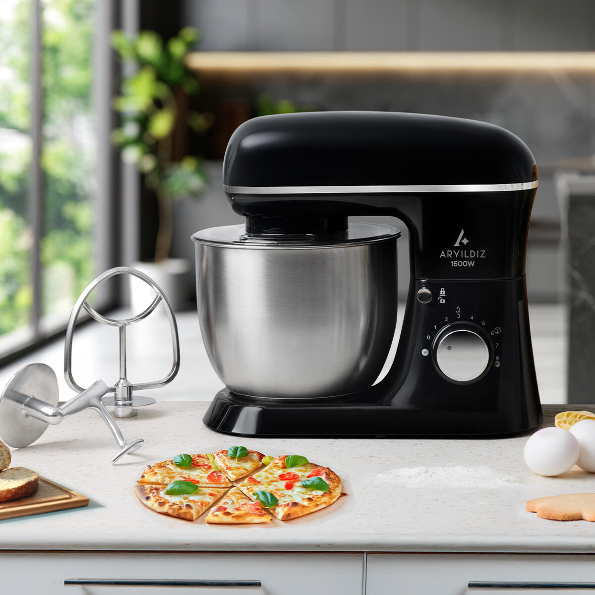 Aryıldız Mikser Standlı Chef Power Siyah 153AR274613