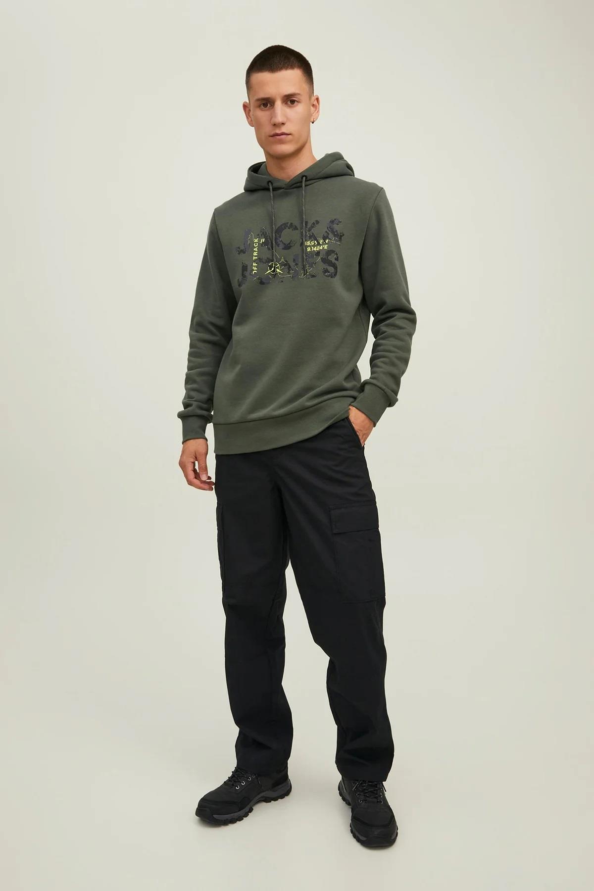 Jack&Jones Sweatshirt 12219642 Yeşil