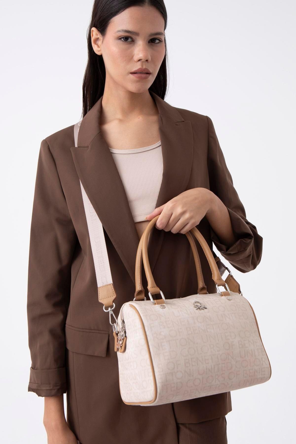 United Colors Of Benetton Kadın Kol Çantası BNT_1533 Bej-Camel