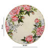 Glore Pasta Tabak 6Lı 21Cm Roselina Krem Glr-25097