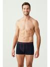 U.S. Polo Erkek Boxer 3Lü 80336 Kırmızı-Gri